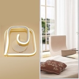 Vegglampe Enkel Moderne Kreativ Lys Personlig Soverom Dekorative Lys Gang Balkong Innebygd Vegglampe