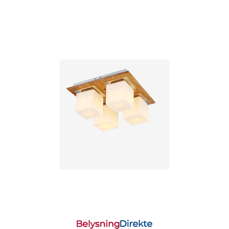 Innfelt Mini-Stil Moderne Samtidskunst Tre Bambus