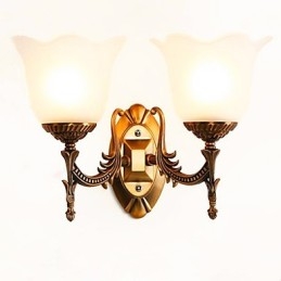 Moderne, Samtidsmessig Galvanisert Funksjon For Øyebeskyttelse Vegglamper I Europeisk Eller Amerikansk Stil