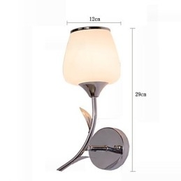 Metallisk Moderne, Moderne Innfelt Og Takmontert Lampe Med Vegglampe