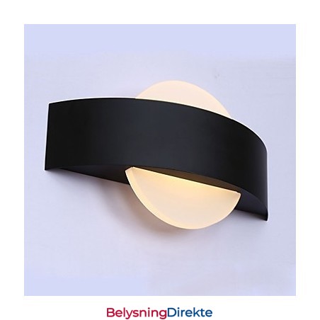 Integrert Moderne Samtidskunstnerisk Moderne Samtidsmalerifunksjon For Omgivende Lysvegglamper