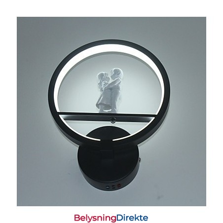 Vegglampe Moderne Minimalistisk Stue Dekorativ Aluminium Korridor Balkonglampe Soverom Nattbordslampe