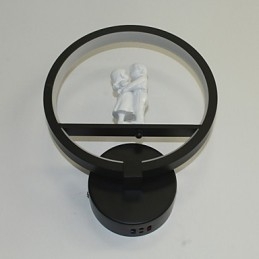 Vegglampe Moderne Minimalistisk Stue Dekorativ Aluminium Korridor Balkonglampe Soverom Nattbordslampe