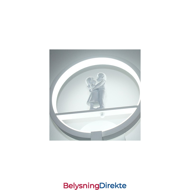 Vegglampe Moderne Minimalistisk Stue Dekorativ Aluminium Korridor Balkonglampe Soverom Nattbordslampe