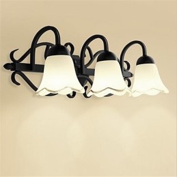 Landlig Retro-Maleri Med Øyebeskyttelse, Omgivelseslys, Vegglamper, Vegglampe