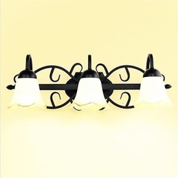 Landlig Retro-Maleri Med Øyebeskyttelse, Omgivelseslys, Vegglamper, Vegglampe