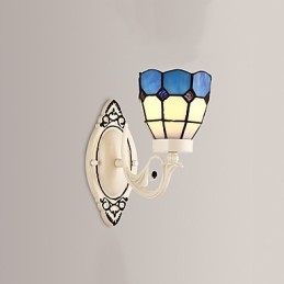 Rustikk Hyttemaling For Omgivelseslys Vegglampe Med Vegglampe