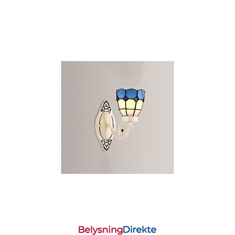 Rustikk Hyttemaling For Omgivelseslys Vegglampe Med Vegglampe