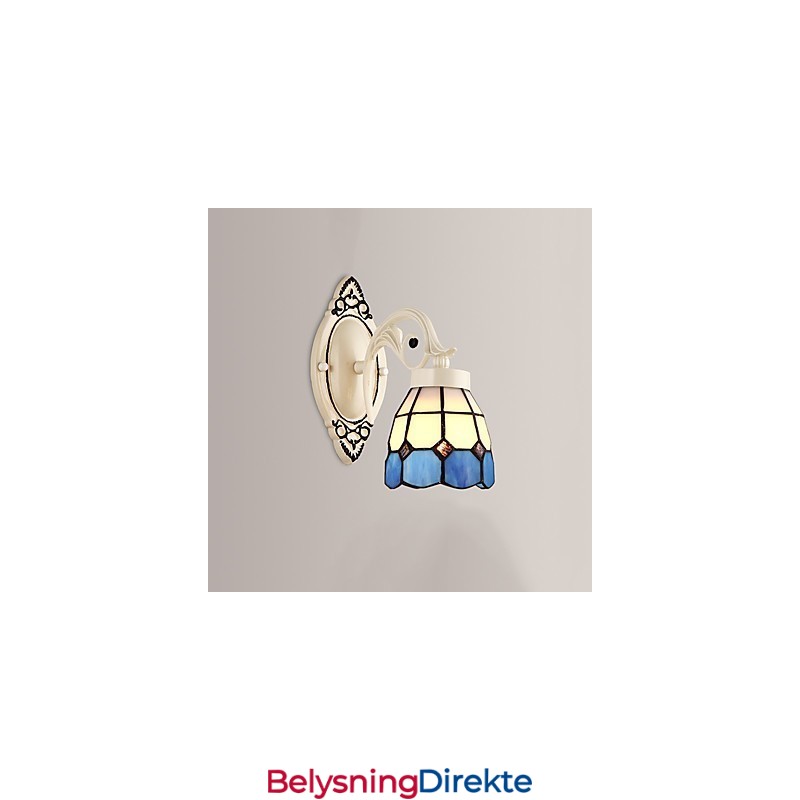 Rustikk Hyttemaling For Omgivelseslys Vegglampe Med Vegglampe