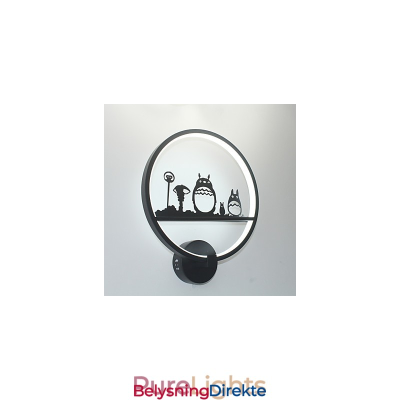 Vegglampe I Aluminium Moderne Minimalistisk Kreativ Vegglampe Fasjonabel Stue Bakgrunnsvegg Balkonglampe Korridorlys