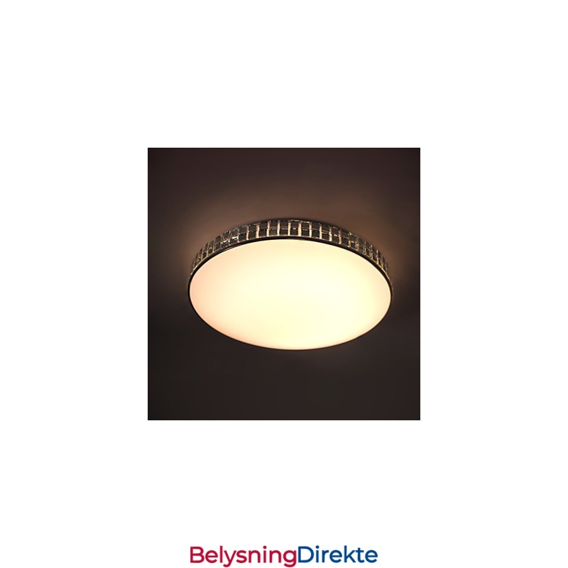 Moderne Taklampe Med Innfelt Montering, Akryl, Metallmaling, 90 265V Lys