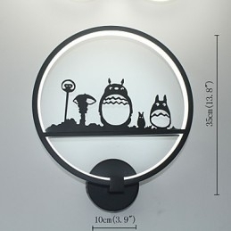 Vegglampe I Aluminium Moderne Minimalistisk Kreativ Vegglampe Fasjonabel Stue Bakgrunnsvegg Balkonglampe Korridorlys