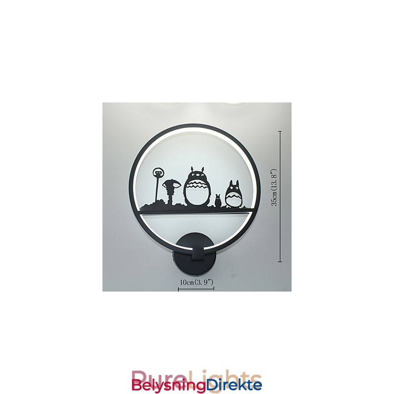 Vegglampe I Aluminium Moderne Minimalistisk Kreativ Vegglampe Fasjonabel Stue Bakgrunnsvegg Balkonglampe Korridorlys