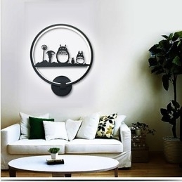 Vegglampe I Aluminium Moderne Minimalistisk Kreativ Vegglampe Fasjonabel Stue Bakgrunnsvegg Balkonglampe Korridorlys