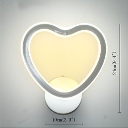 Moderne Minimalistisk Vegglampe Stue Bakgrunnsvegg Soverom Nattbordslamper Korridor Kreativ Vegglampe Fasjonabel Aluminiumslampe