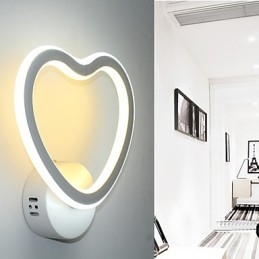 Moderne Minimalistisk Vegglampe Stue Bakgrunnsvegg Soverom Nattbordslamper Korridor Kreativ Vegglampe Fasjonabel Aluminiumslampe