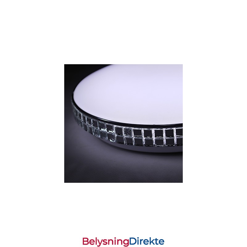 Moderne Taklampe Med Innfelt Montering, Akryl, Metallmaling, 90 265V Lys