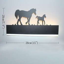 Den Nye Akrylvegglampen Kreativ Personlighet Dekorativ Belysning Moderne Minimalistisk Soveromslampe Nattbordslampe