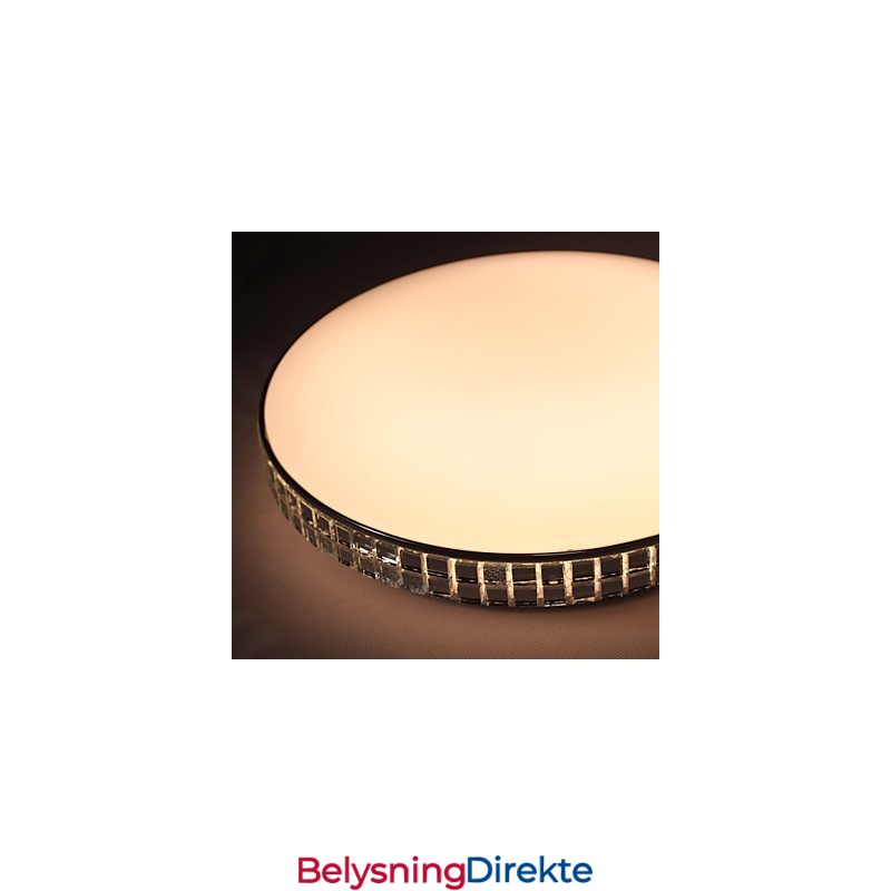 Moderne Taklampe Med Innfelt Montering, Akryl, Metallmaling, 90 265V Lys