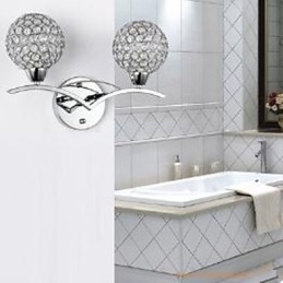 Enkelheten Til En Moderne Krystalllampe Kreativ, Moteriktig Nattbordslampe Til Soverommet, Spisestue, Midtgangslamper