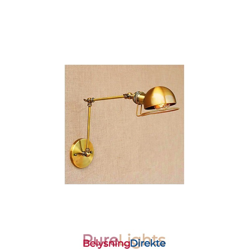 Maleri I Vintagestil For Øyebeskyttelse Med Svingarm I Ministil, Omgivelseslys, Svingarmlamper, Vegglamper