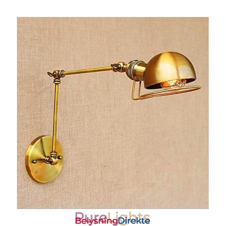 Maleri I Vintagestil For Øyebeskyttelse Med Svingarm I Ministil, Omgivelseslys, Svingarmlamper, Vegglamper