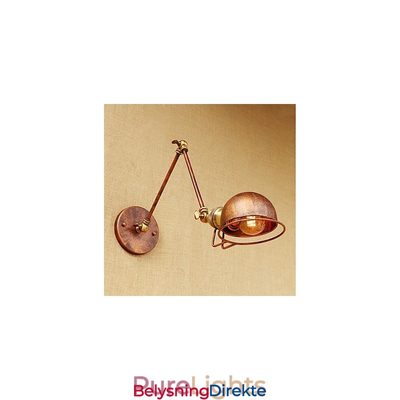 Maleri I Vintagestil For Øyebeskyttelse Med Svingarm I Ministil, Omgivelseslys, Svingarmlamper, Vegglamper