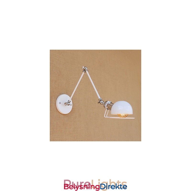 Maleri I Vintagestil For Øyebeskyttelse Med Svingarm I Ministil, Omgivelseslys, Svingarmlamper, Vegglamper