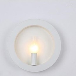 Ny Jernkunstvegglampe Engros Rund Stuesofa Bakgrunnsvegglampe