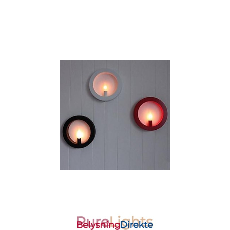 Ny Jernkunstvegglampe Engros Rund Stuesofa Bakgrunnsvegglampe