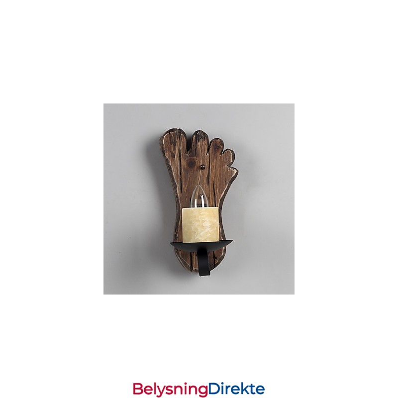 Enkelthodet Industriell Vintage Retro Tre Metall Maling Farge Vegglampe For Hjem Hotell Korridor Dekor Vegglampe