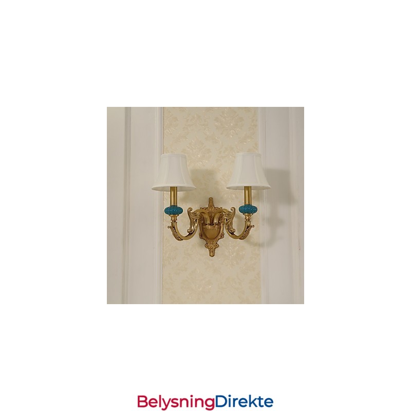 Enkel, Landlig, Tradisjonell, Klassisk Messingfunksjon For Mini-Stil, Opplyst Vegglampe