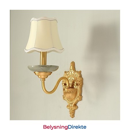 Enkel, Landlig, Tradisjonell, Klassisk Messingfunksjon For Mini-Stil, Opplyst Vegglampe