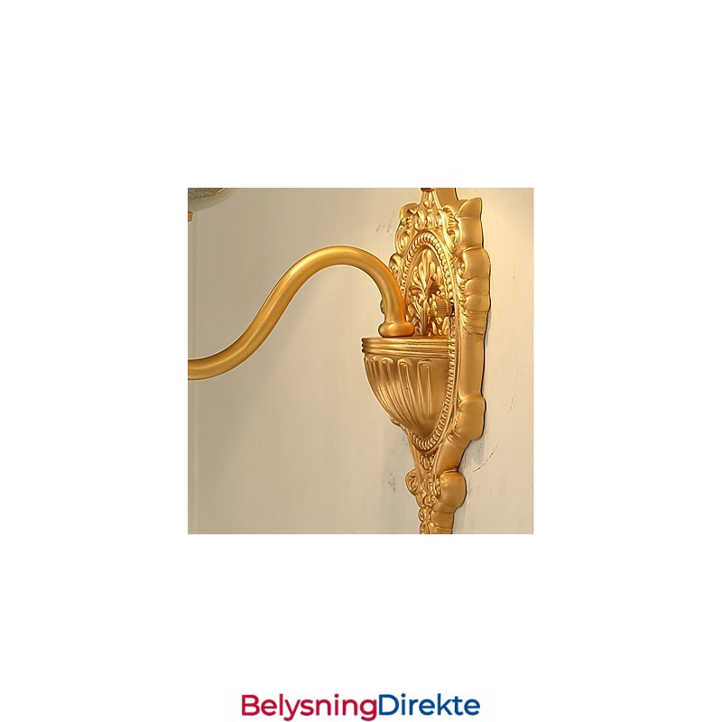 Enkel, Landlig, Tradisjonell, Klassisk Messingfunksjon For Mini-Stil, Opplyst Vegglampe