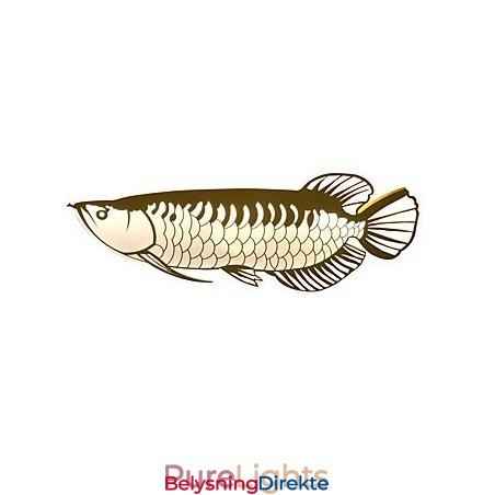 Moderne Vegglamper Fiskeformet Enkelhetsstil Akrylbelysning Stue Gang Soverom Hotellrom Dekorasjonsbelysning