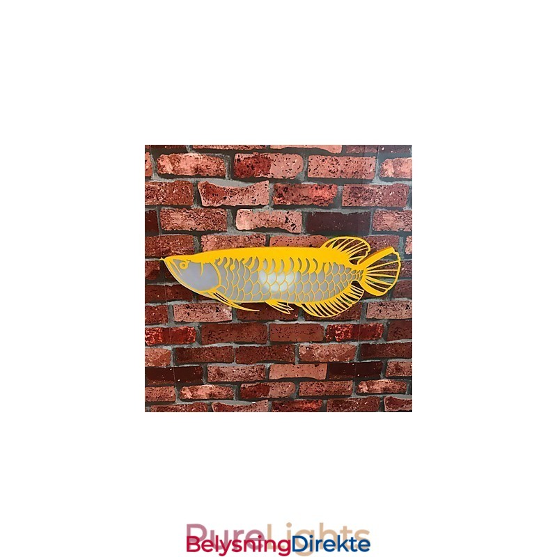 Moderne Vegglamper Fiskeformet Enkelhetsstil Akrylbelysning Stue Gang Soverom Hotellrom Dekorasjonsbelysning