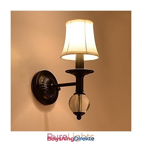 Vintage Galvanisert Opplyst Vegglampe Med Opplyst Tak