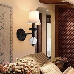 Vintage Galvanisert Opplyst Vegglampe Med Opplyst Tak