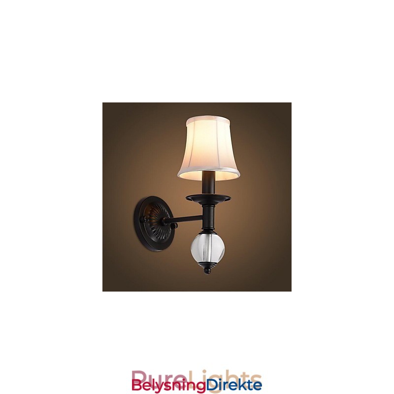 Vintage Galvanisert Opplyst Vegglampe Med Opplyst Tak