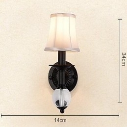 Vintage Galvanisert Opplyst Vegglampe Med Opplyst Tak