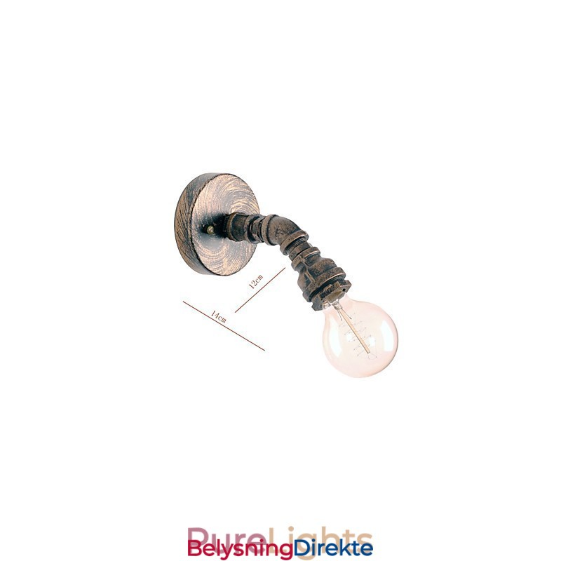 Antikk Enkel Vintage Landlig Tradisjonell Klassisk Malerifunksjon For Mini-Stil Downlight Vegglampe