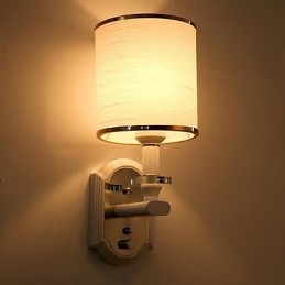 Moderne Samtids Galvanisert Nedlys Vegglampe Vegglampe