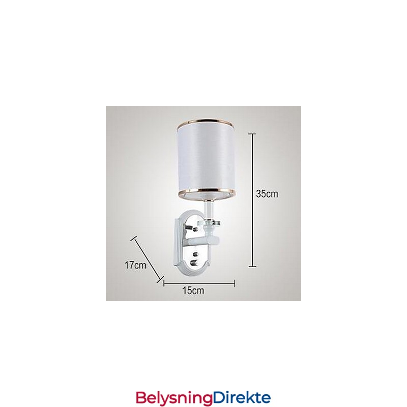 Moderne Samtids Galvanisert Nedlys Vegglampe Vegglampe