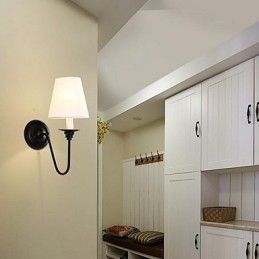 Moderne Samtids Galvanisert Nedlys Vegglampe Vegglampe