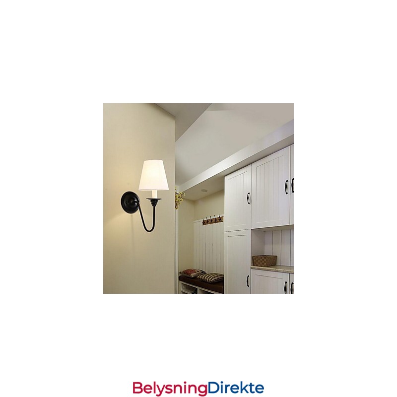 Moderne Samtids Galvanisert Nedlys Vegglampe Vegglampe