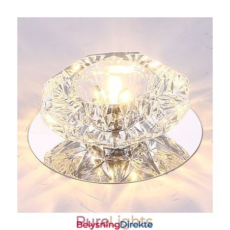 Energisparende Moderne Taklampe Krystall Taklampe Downlight-Lampe