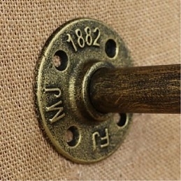 Rustikk Hyttemaling For Omgivelseslys Vegglampe Med Vegglampe