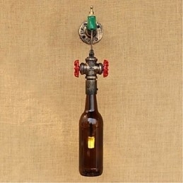 Moderne Ny Kreativ Flaskevegglampe Vegglampe
