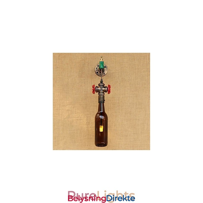 Moderne Ny Kreativ Flaskevegglampe Vegglampe