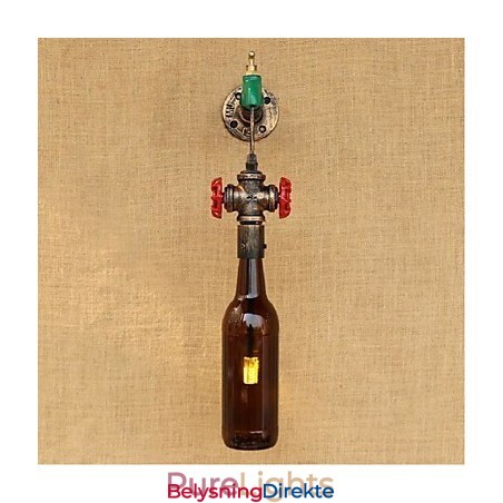 Moderne Ny Kreativ Flaskevegglampe Vegglampe